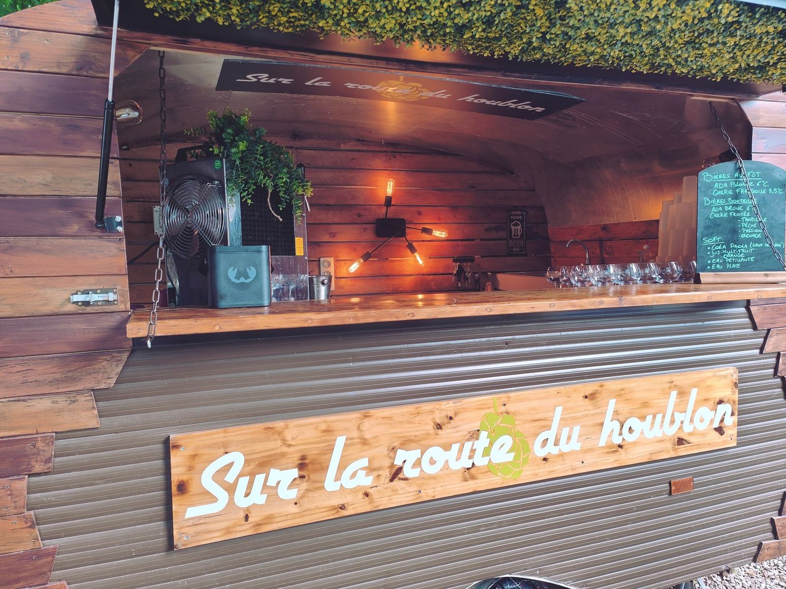 Le comptoir en bois
