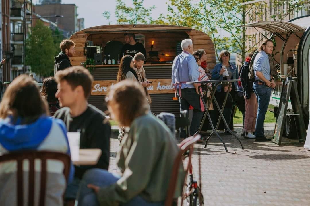 En terrasse